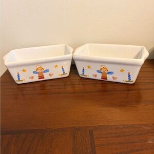 Angel Themed Ceramic Dishes mini loaf